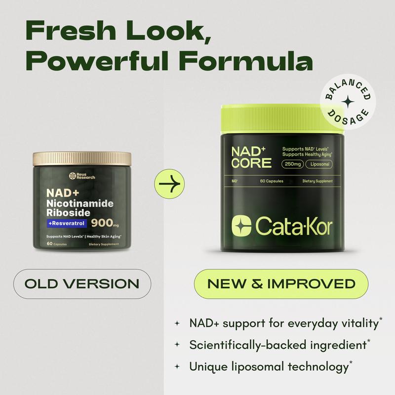 Cata-Kor | NAD+ Booster Supplement