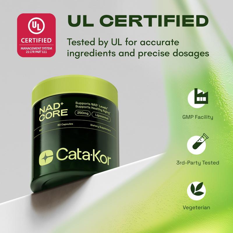 Cata-Kor | NAD+ Booster Supplement